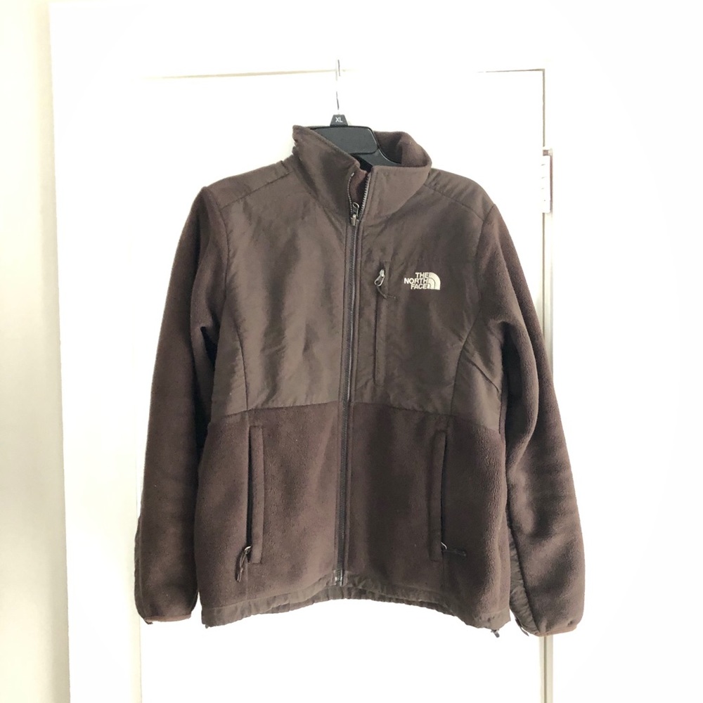 North Face Chocolate Brown Fleece Jacket